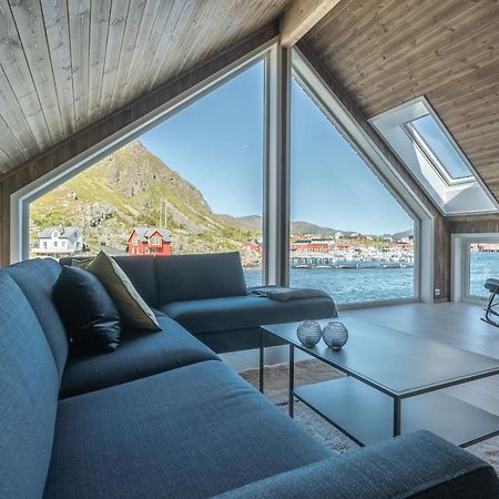 Seafront New Cabin In Lofoten Villa Ballstad Bagian luar foto