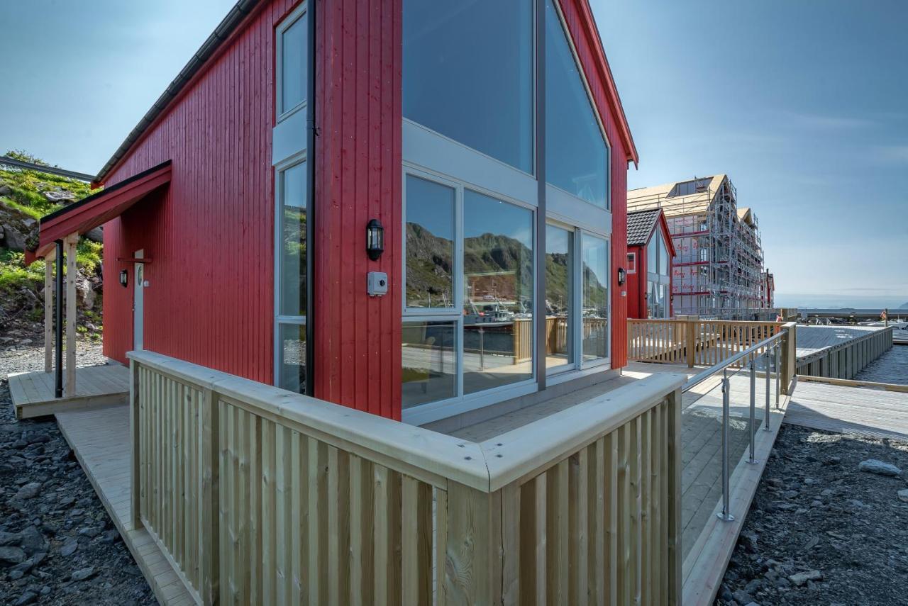 Seafront New Cabin In Lofoten Villa Ballstad Bagian luar foto