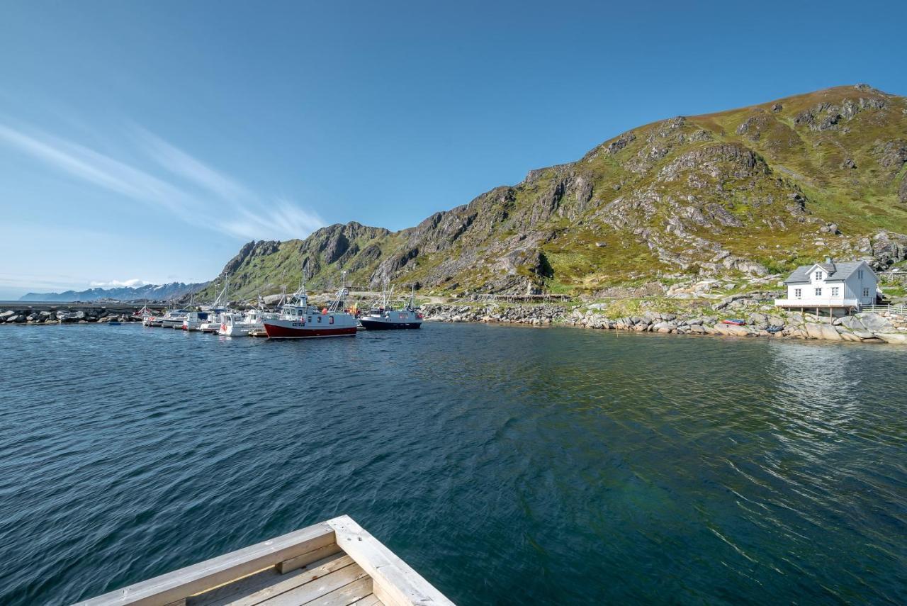 Seafront New Cabin In Lofoten Villa Ballstad Bagian luar foto