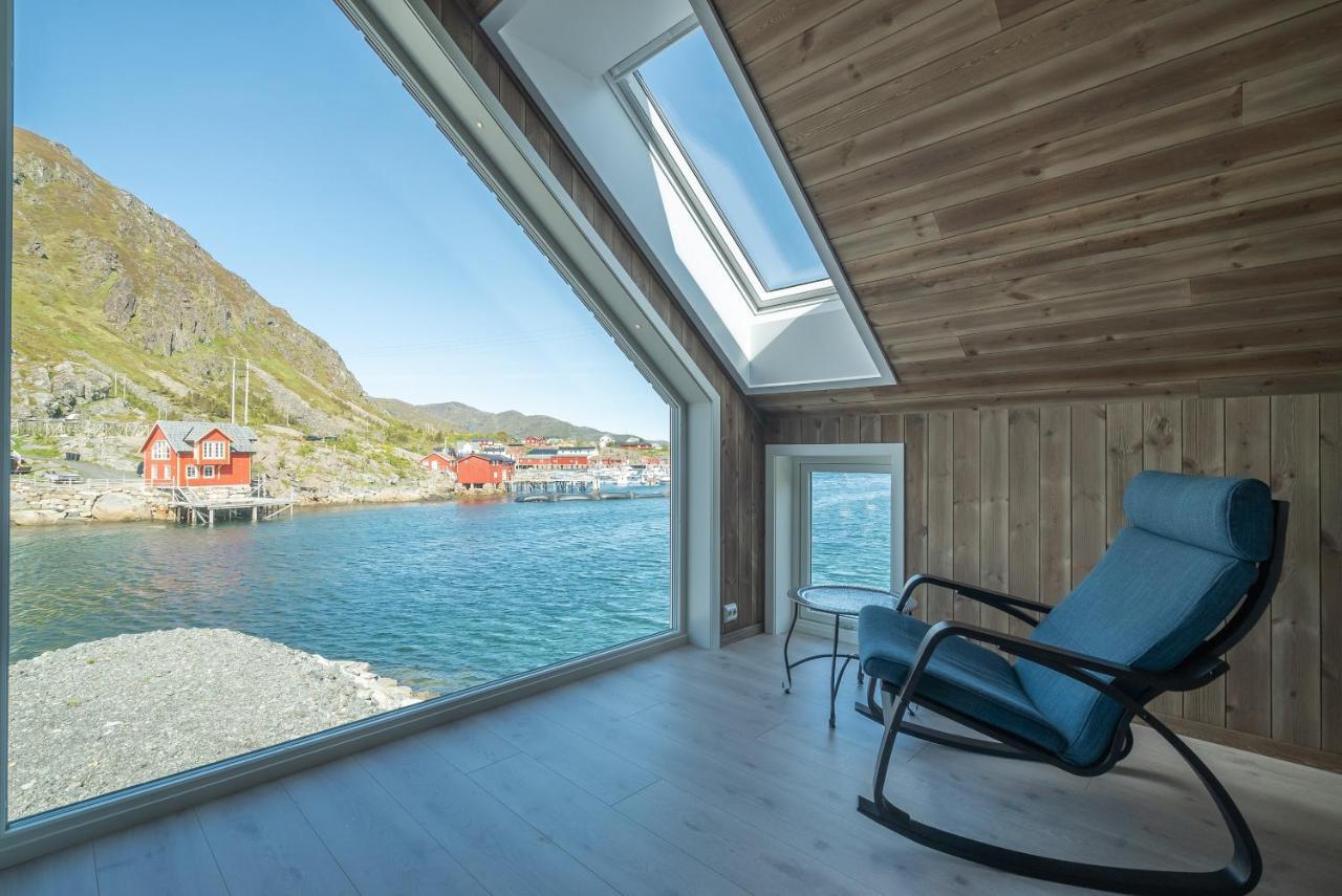 Seafront New Cabin In Lofoten Villa Ballstad Bagian luar foto