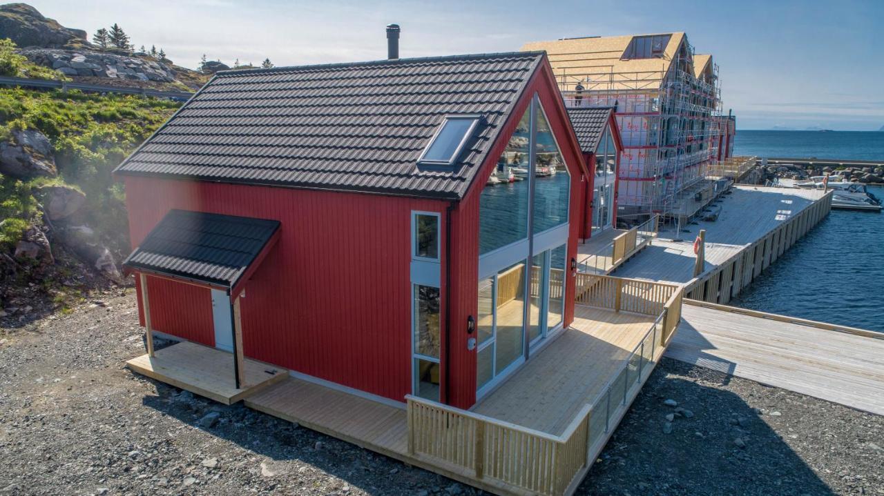 Seafront New Cabin In Lofoten Villa Ballstad Bagian luar foto