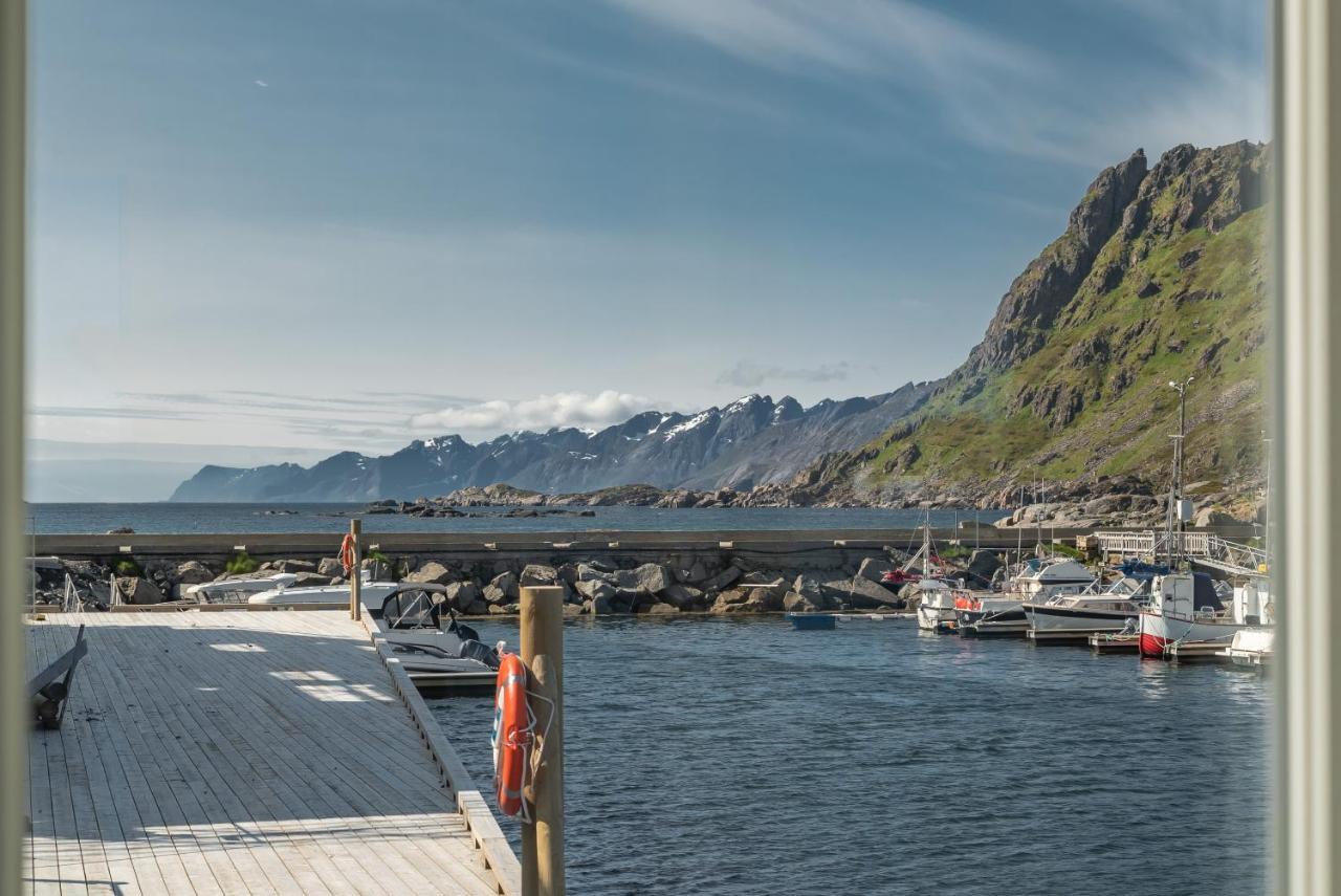 Seafront New Cabin In Lofoten Villa Ballstad Bagian luar foto